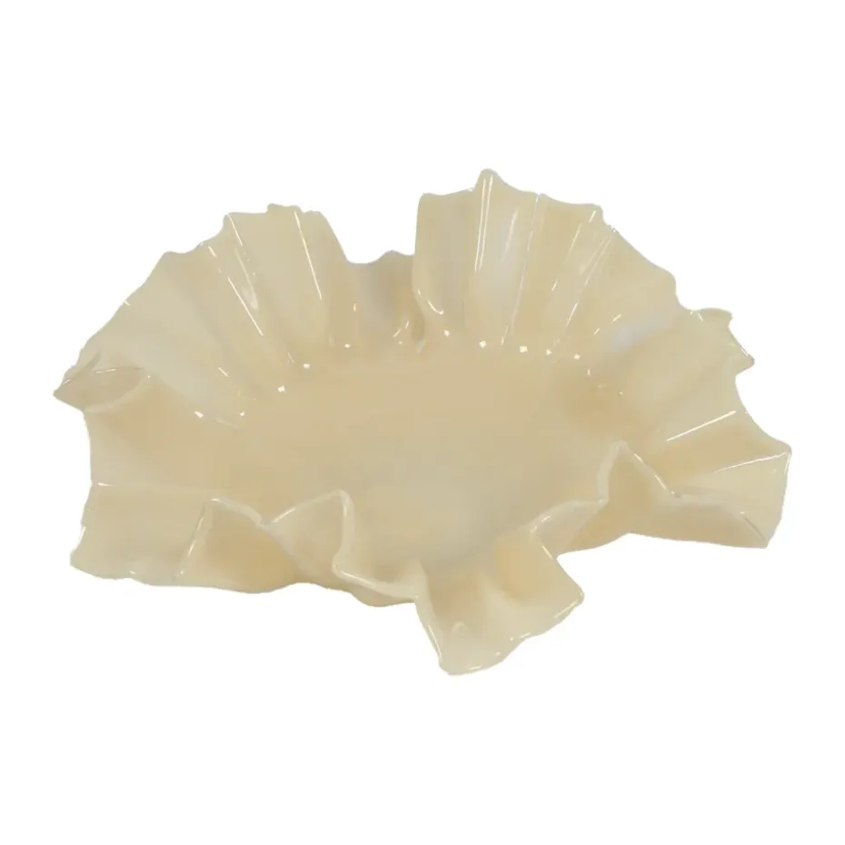 Loa schaal groot 32 cm, Vanille