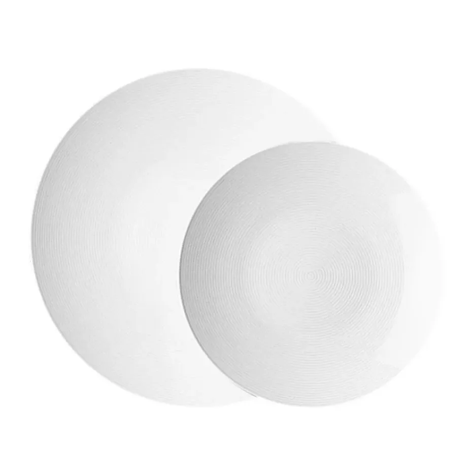 Loft bord wit, Ø 28 cm.