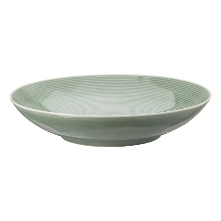 Loft diep bord moss green, Ø24 cm
