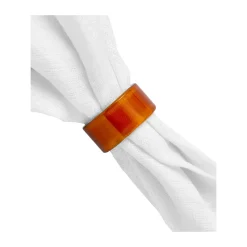 Loop servettring 2-pack, Amber