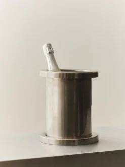 Louise Roe wijnkoeler 24 cm, Roestvrij staal