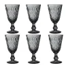 Lyonnais wijnglas 23 cl 6-pack, Antraciet