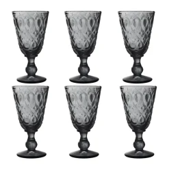 Lyonnais wijnglas 23 cl 6-pack, Antraciet