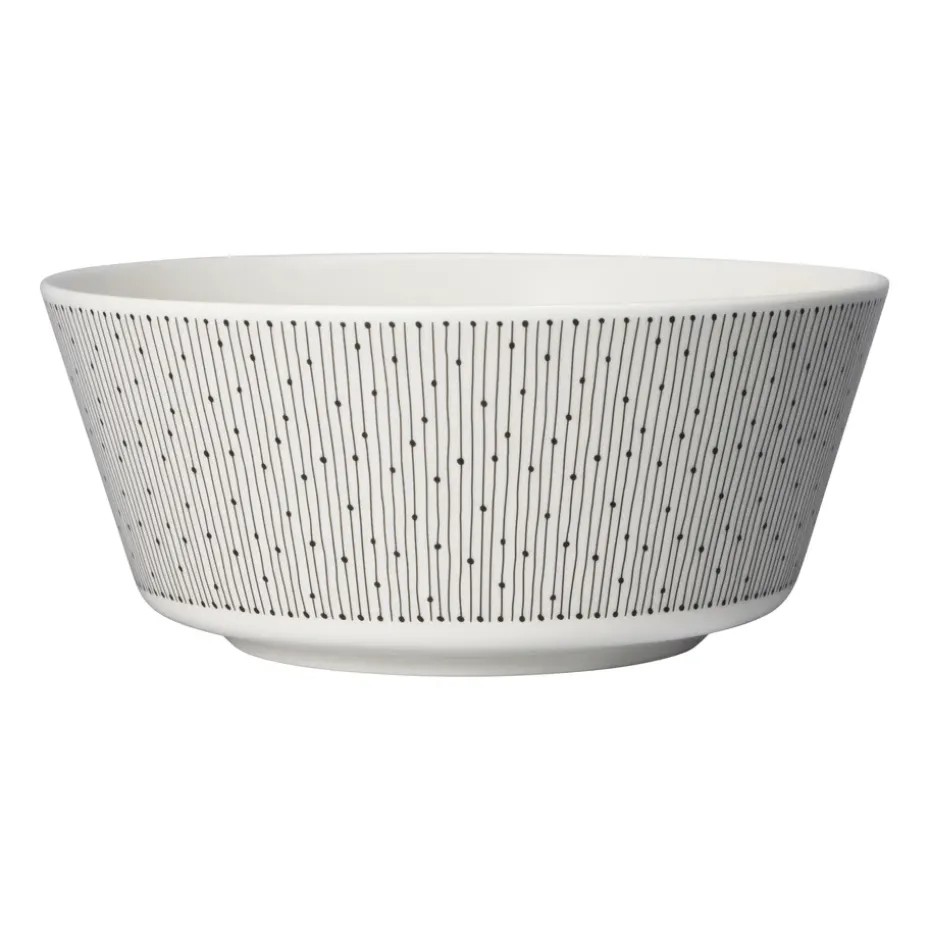 Mainio Sarastus kom Ø23 cm, Zwart-wit