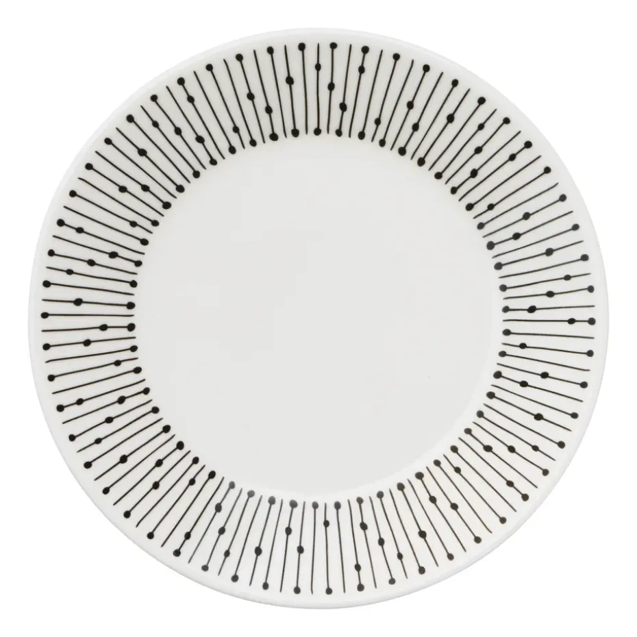 Mainio Sarastus schotel Ø11,5 cm, Zwart-wit