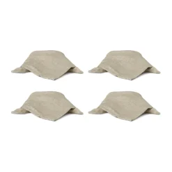 Mandela linnen servet 40x40 cm, Beige