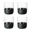 Manufacture Rock Old fashioned glas 25 cl 4-pack, Clear