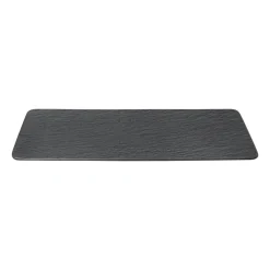 Manufacture Rock serveerschotel 18x35 cm, Zwart