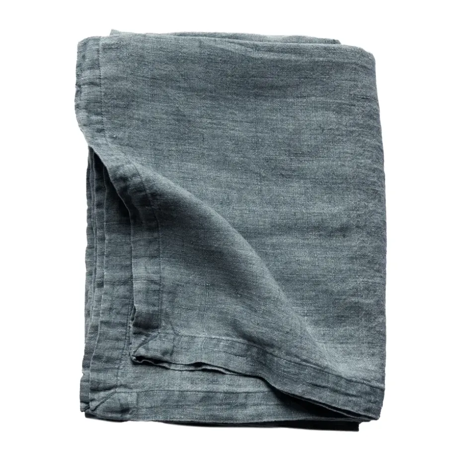 Marion tafelkleed linnen 145x270 cm, Ocean