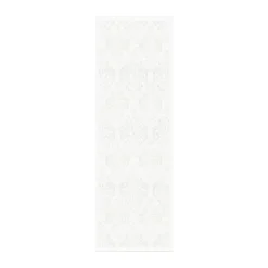 Medaljong tafelloper 50x150 cm, Wit
