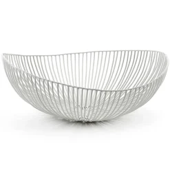 Meo ovale schaal, Wit