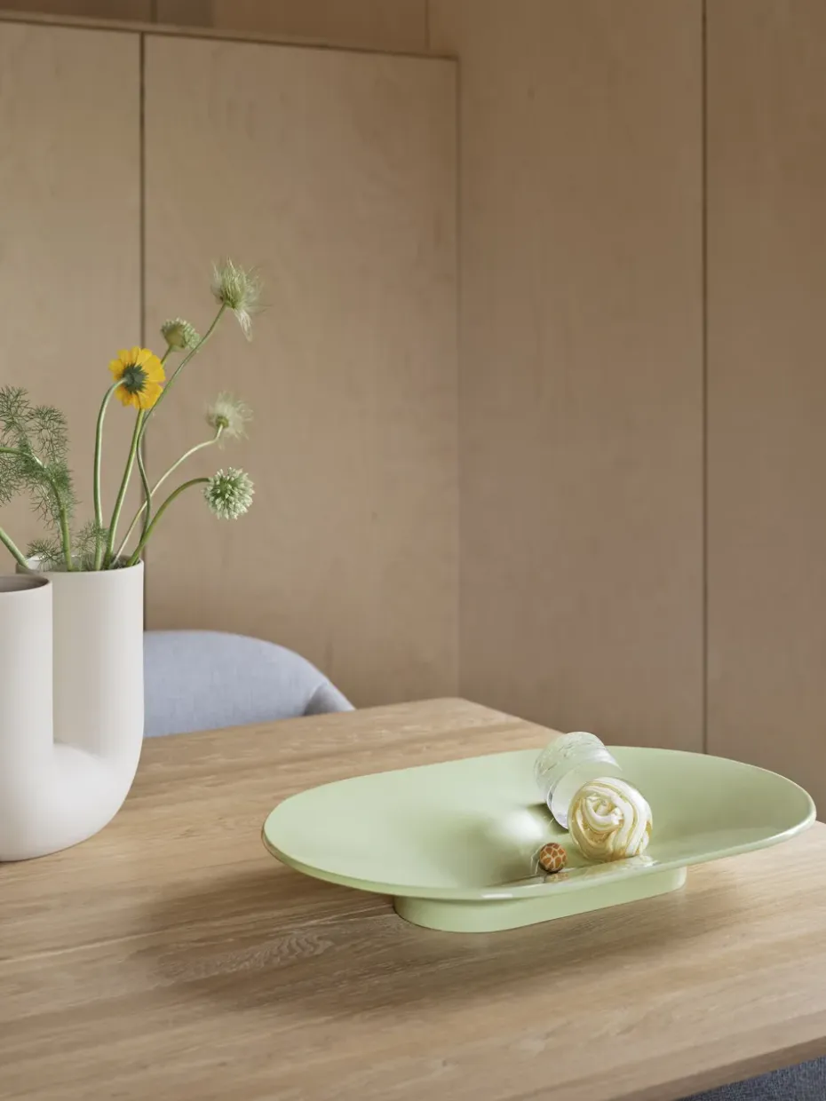 Mere schaal 52x36 cm, Light Green