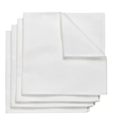 Metric servet 47x47 cm 4-pack, Wit