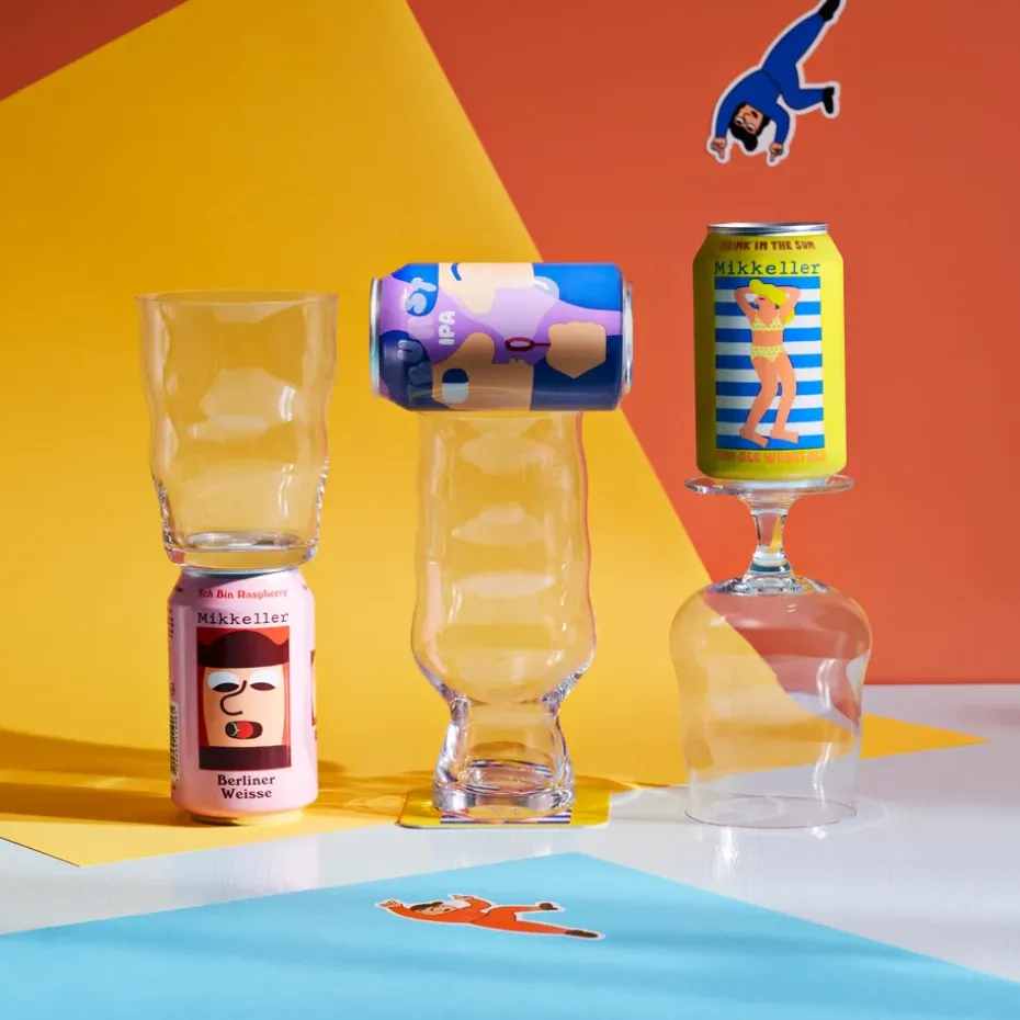 Mikkeller universal bierglas 2-pack, 40 cl