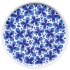 Mon Amie dienblad Ø35 cm, Wit-blauw