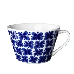 Mon Amie theebeker, wit-blauw