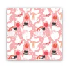 Moomin celebration servet 33x33 cm 12 pack, Wit-roze