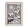 Moomin dienblad 32x42 cm, Finnish Moominvalley map
