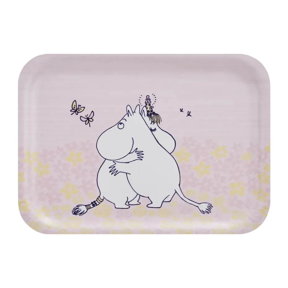 Moomin dienblad 20x27 cm, Hug