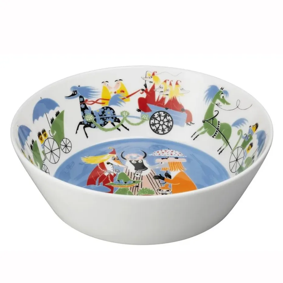 Moomin Friendship serveerschaal, 23 cm.