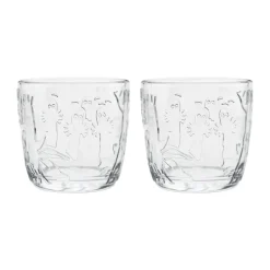 Moomin glas 28 cl 2-pack, Transparant