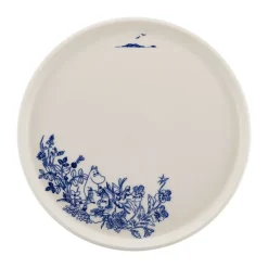 Moomin Haru bord Ø25 cm, Blauw-wit
