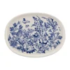Moomin Haru serveerschaal 17 cm, Blauw-wit