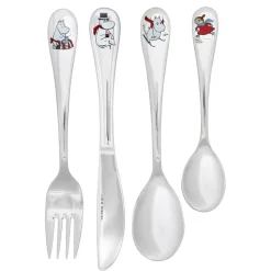 Moomin kinderbestekset 4-pack, Winter