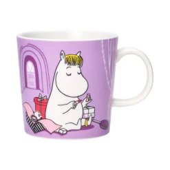 Moomin kinder dinerset, Snork Maiden paars