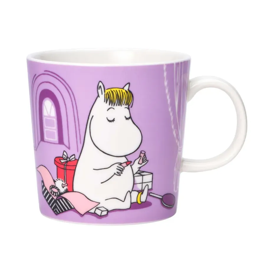 Moomin kinder dinerset, Snork Maiden paars