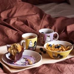 Moomin kinder dinerset, Snork Maiden paars
