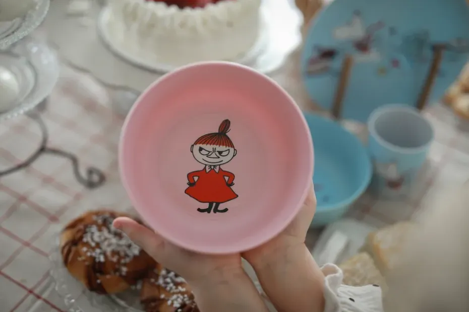 Moomin Little My schaal Ø14,5 cm, Lichtroze