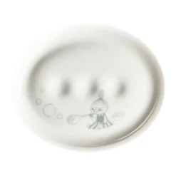 Moomin zeepbakje, Badstund groen-wit