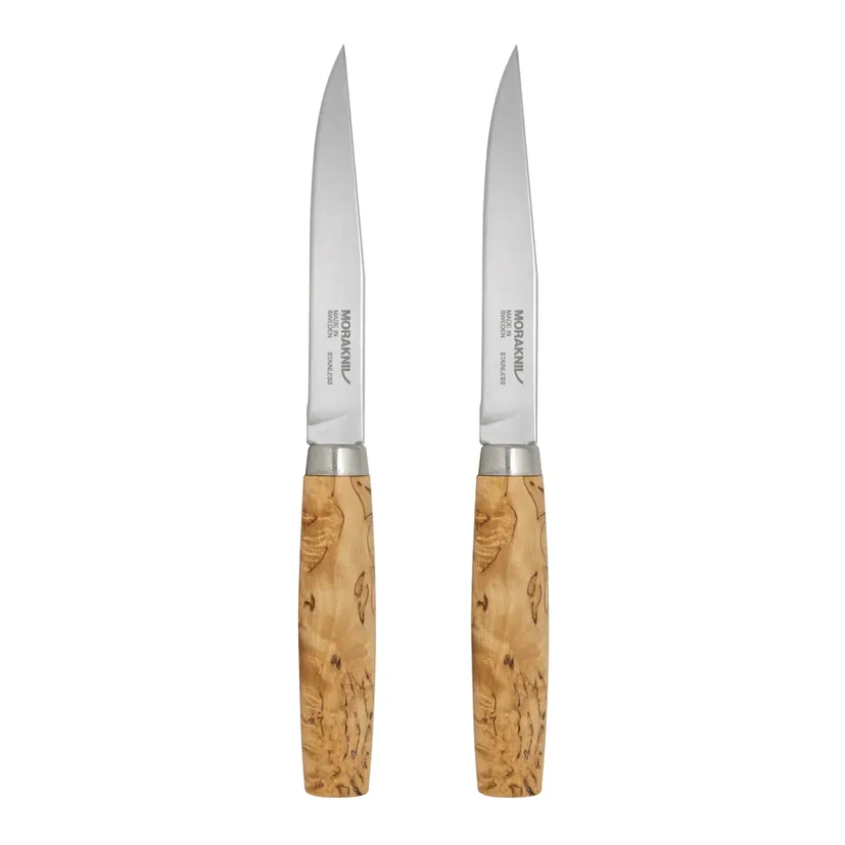 Morakniv Masur Steak Knife 2-pack, Natuur