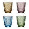 Mosaic drinkglas 34 cl 4-pack, Multi