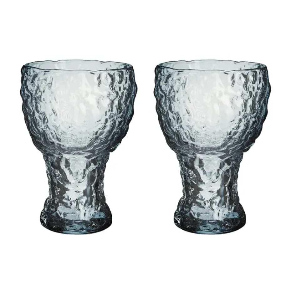 Moss highball glas circular 42 cl 2-pack, Blauw