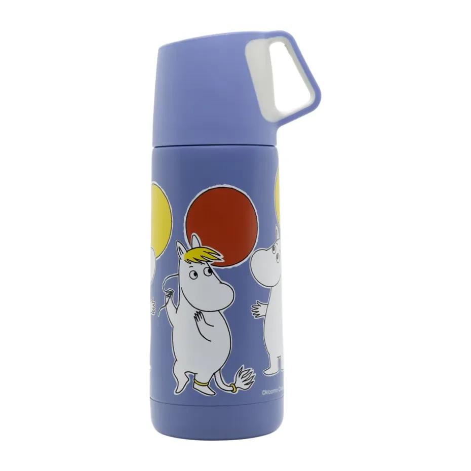 Mumin Festligheter thermosfles 35 cl, Blauw