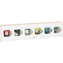Mumin kleine mokken 6-pack Första classic, Multi