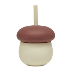Mushroom beker, Offwhite-red