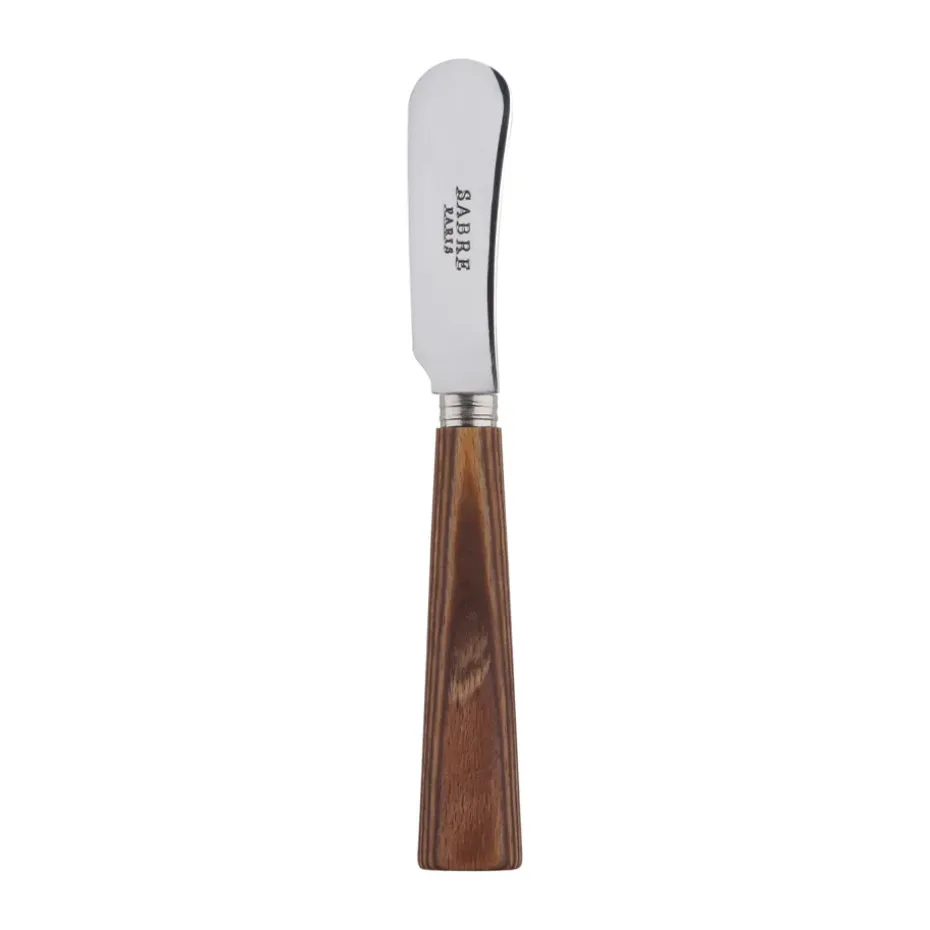 Nature botermes 14 cm, Light wood laminated
