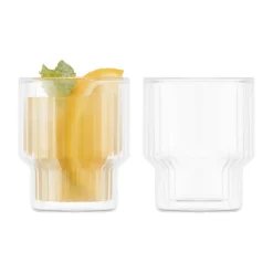 Navalia dubbelwandig glas 15 cl 2-pack, Helder