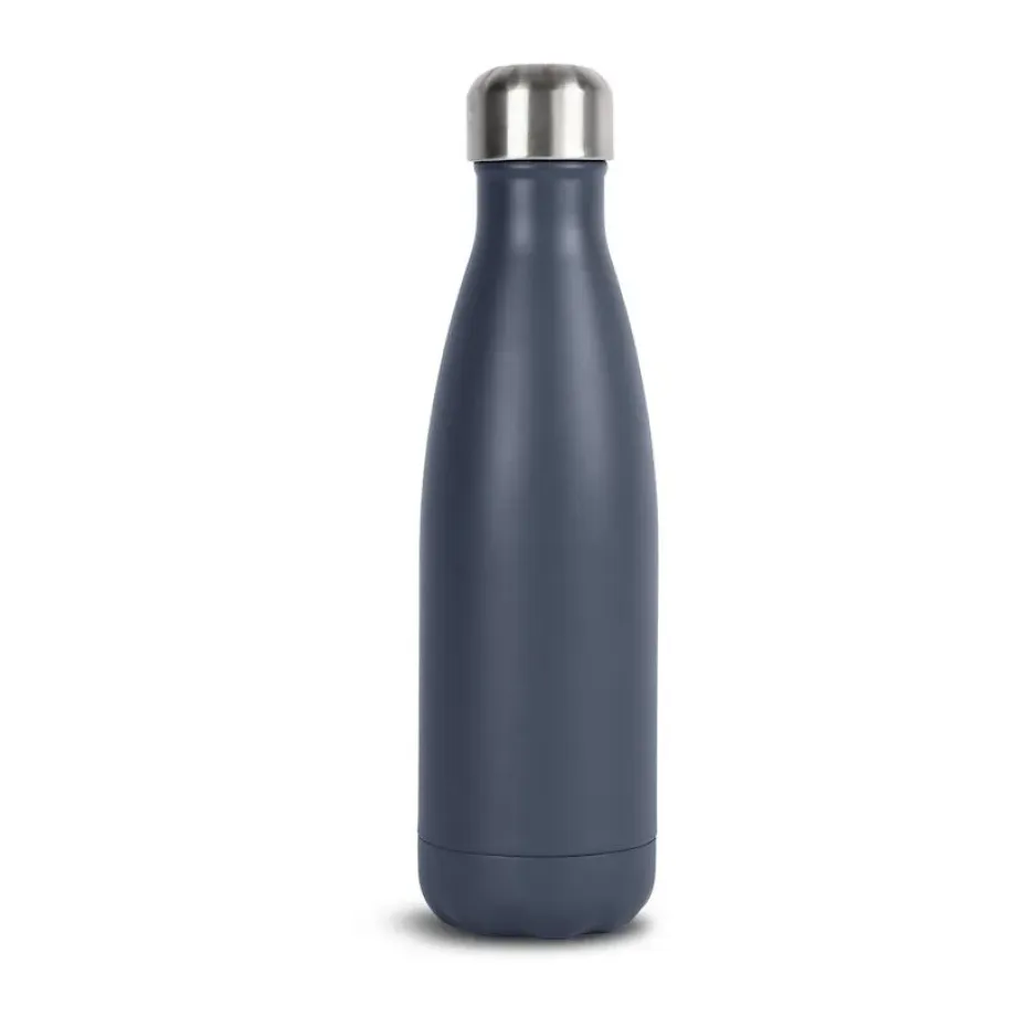 Nils stalen fles 50 cl, Grijs
