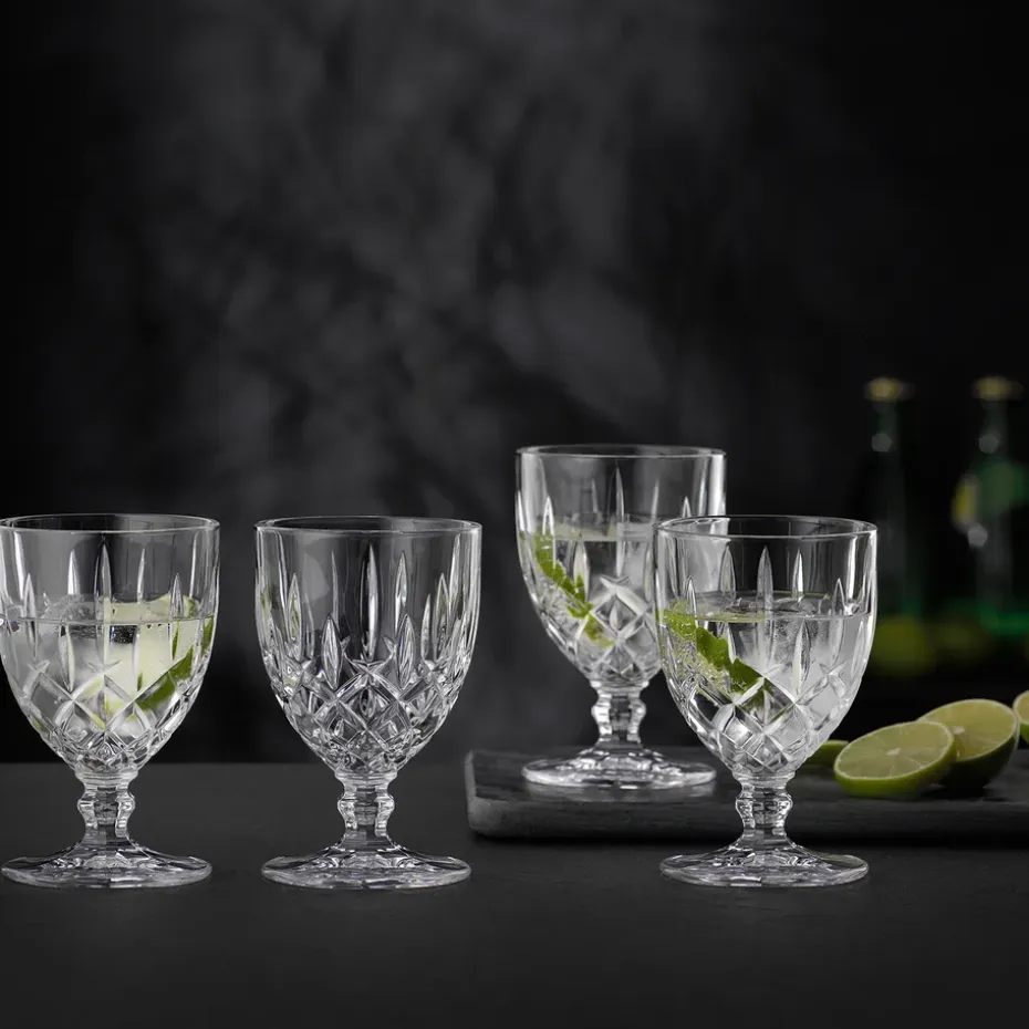 Noblesse glazen op voet 23 cl 4-pack, Helder