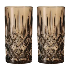 Noblesse Longdrink glas 39,5 cl 2-pack, Tobacco