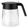 Nohr glazen kan 1,2 l, Black metallic