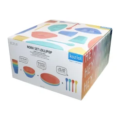 Nora Lollipop serviesset 16-delig, Multi