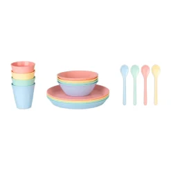 Nora Macarons servies 16-delig, Multi