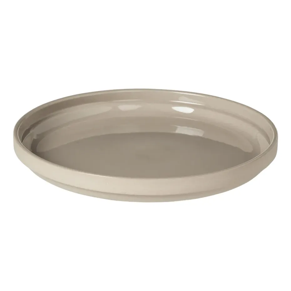 Nordic Bistro dinerbord Ø26 cm, Raw beige