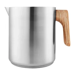 Nordic kitchen inductiekan 1 L, Geborsteld staal