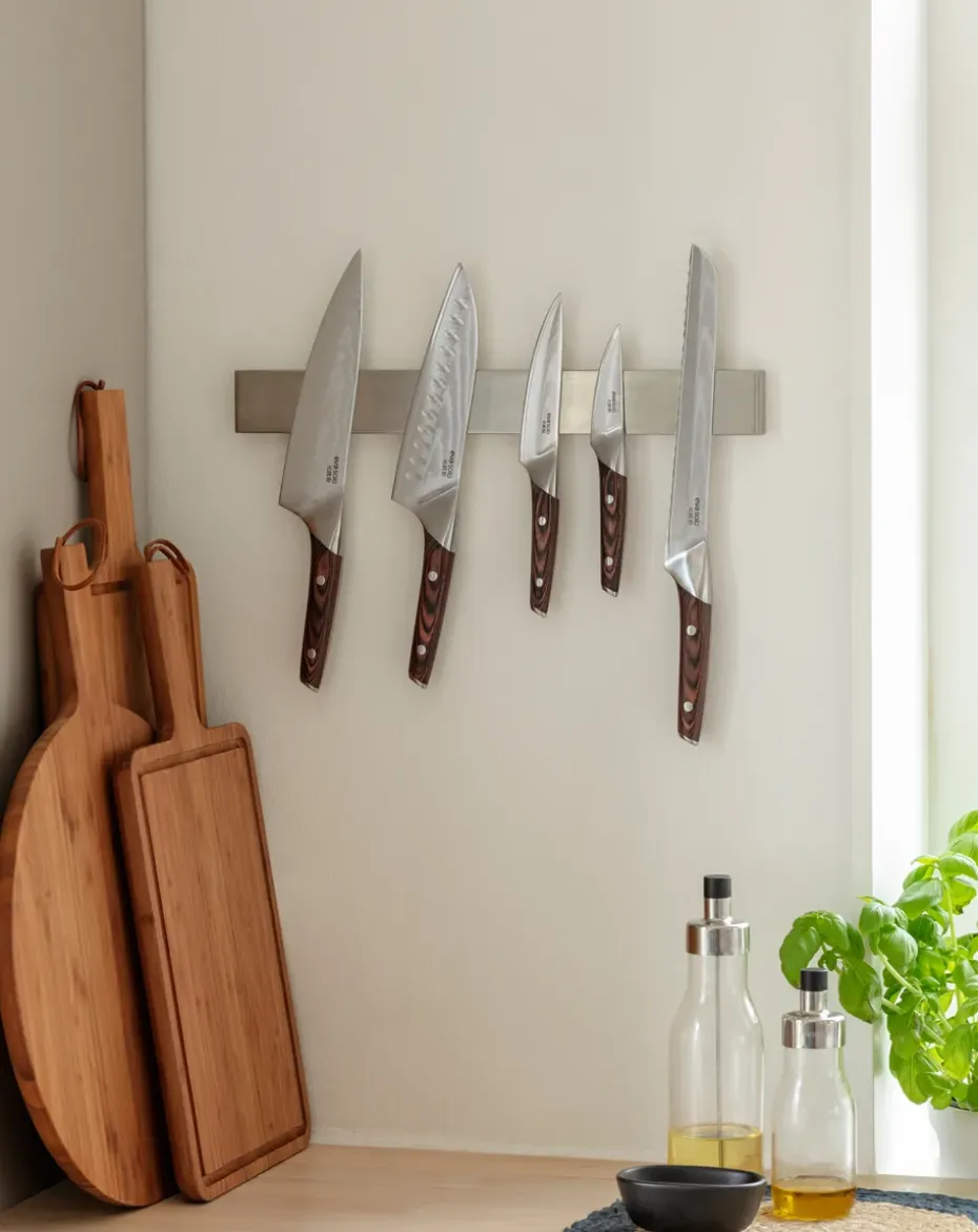 Nordic Kitchen kruidenmes 9 cm, Damaststaal